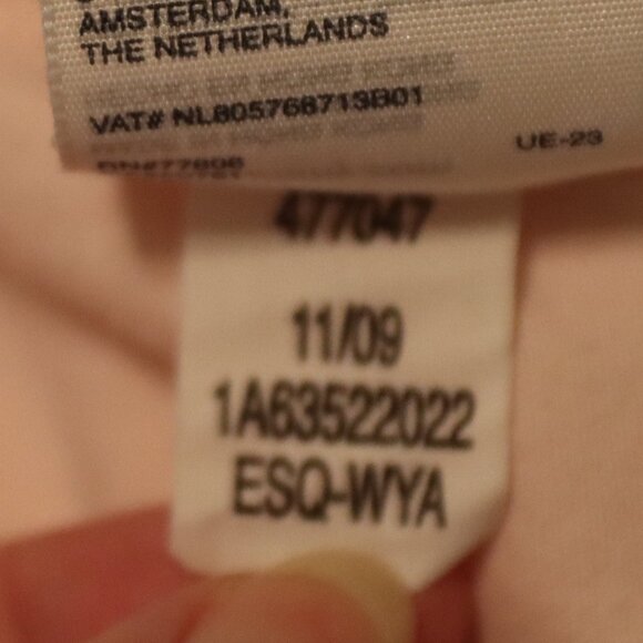 Tommy Hilfiger Soft Pink Button Front Polo Size Large Business Casual Preppy - Picture 4 of 13